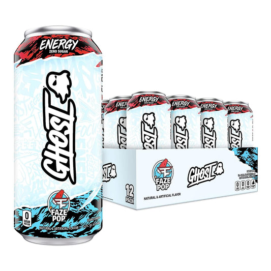 Ghost Energy Faze Pop 16-Oz Can 12-Pack