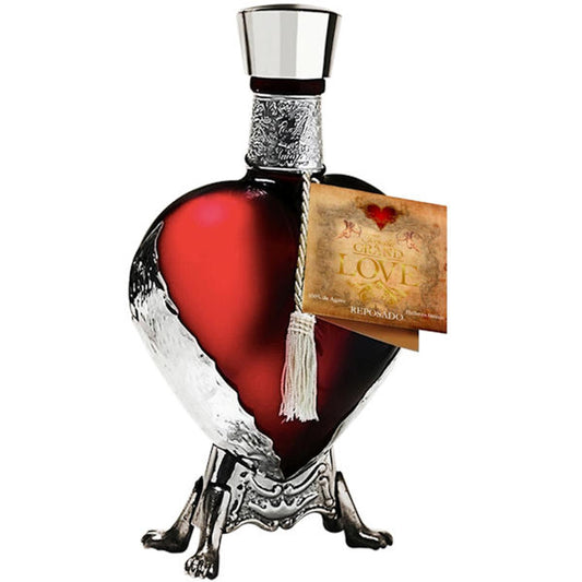 Grand Love Red Heart Reposado Tequila 750ml