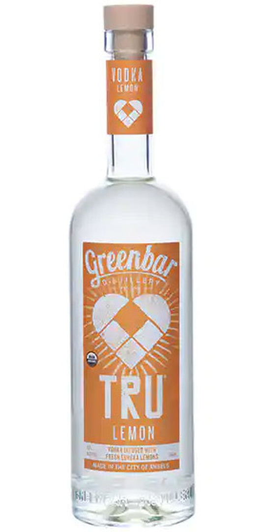Greenbar Collective TRU Lemon Vodka 750ml