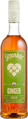 Greenbar Ginger Liqueur 750ml