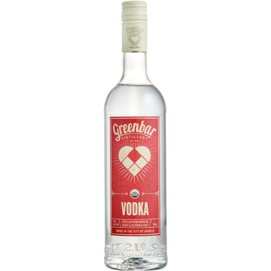 Greenbar Organic Vodka 750ml