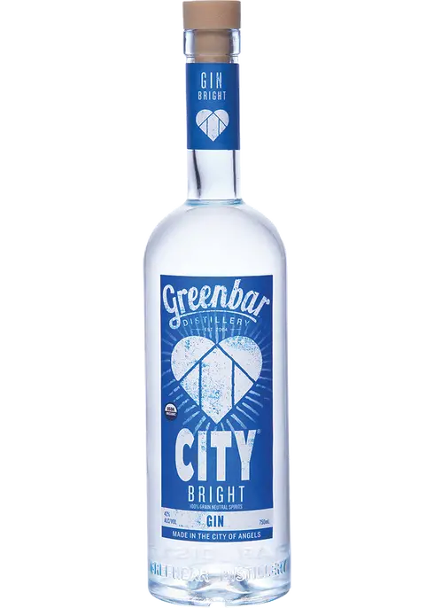 Greenbar City Bright Gin 750ml