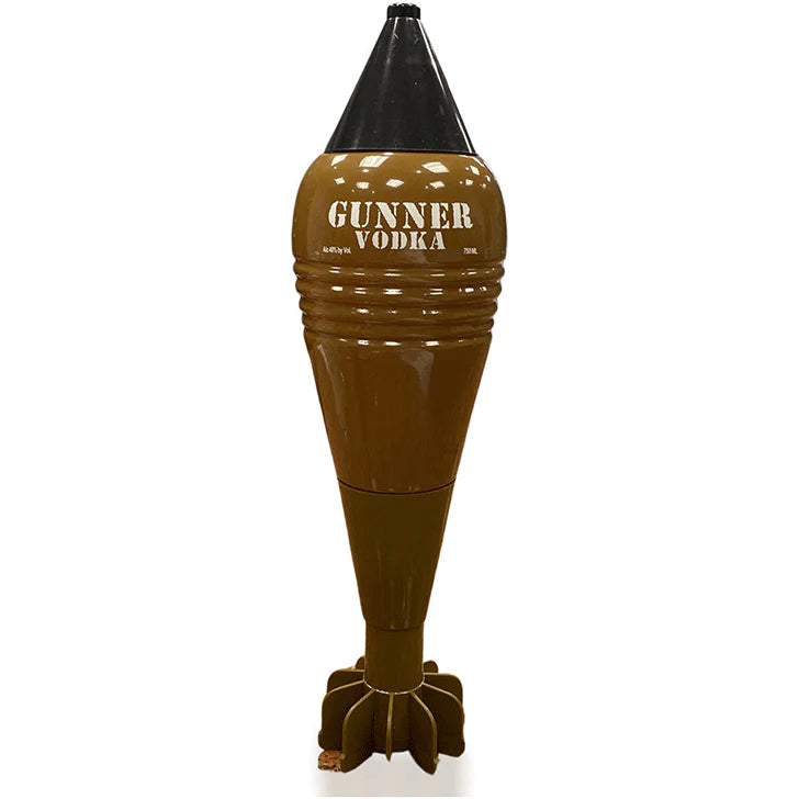 Gunner Mortar Bomb Bottle Vodka 750ml