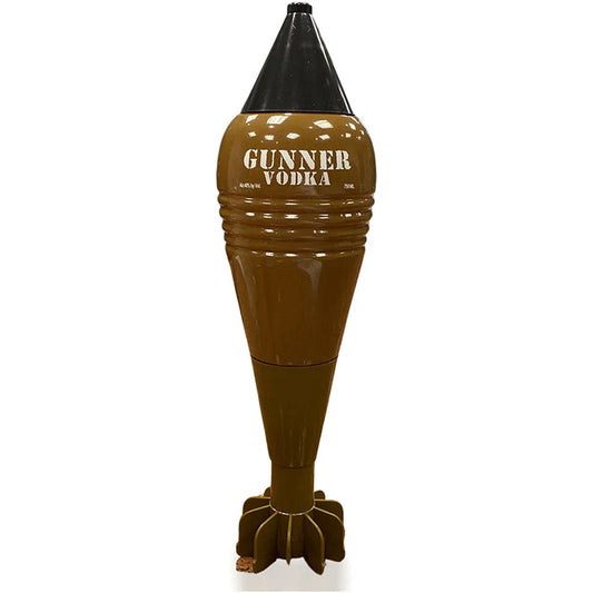 Gunner Mortar Bomb Bottle Vodka 750ml