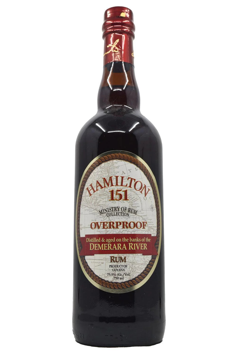 Hamilton Demerara 151 Overproof Rum 1Lt