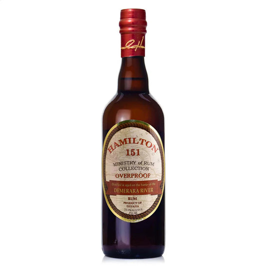 Hamilton Demerara 151 Overproof Rum 750ml