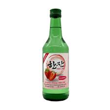 Han Jan Strawberry Soju 375ml