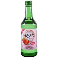 Han Jan Strawberry Soju 750ml