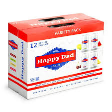 Happy Dad Hard Seltzer Variety Pack 12-Oz Can 12-Pack