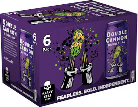 Heavy Seas Double Canon Double Indian Pale Ale Beer 12-Oz Can 6-Pack