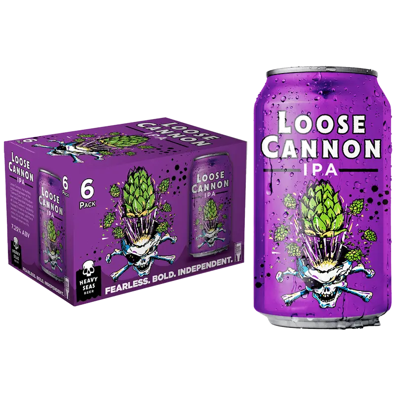 Heavy Seas Loose Canon American India Pale Ale Beer 12-Oz Can 6-Pack