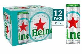 Heineken Silver Lager Beer 12-Oz Can 12-Pack
