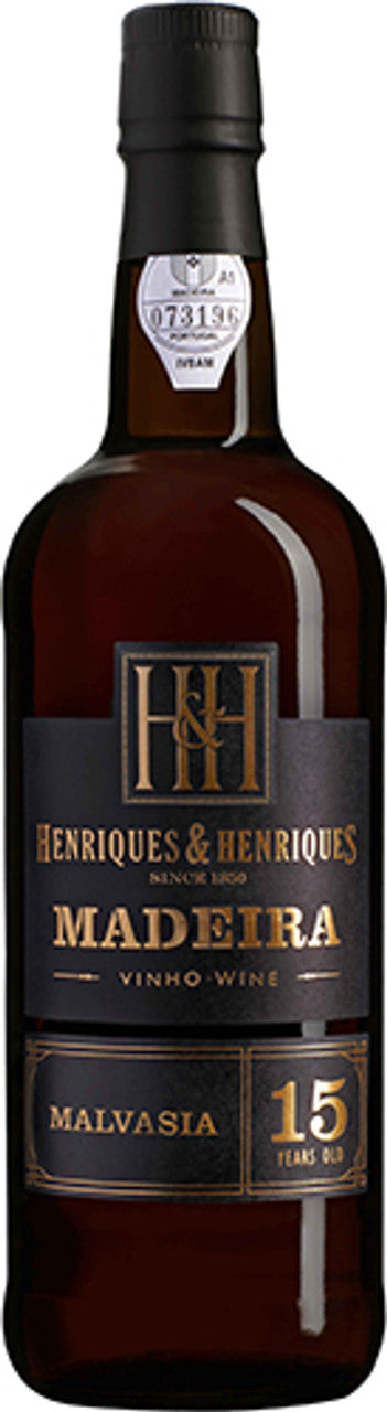 Henriques & Henriques 15 Years Old Malmsey 750ml