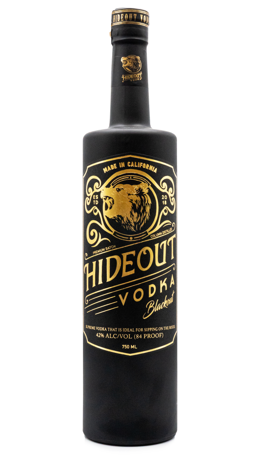 Hideout Blackout Vodka 750ml