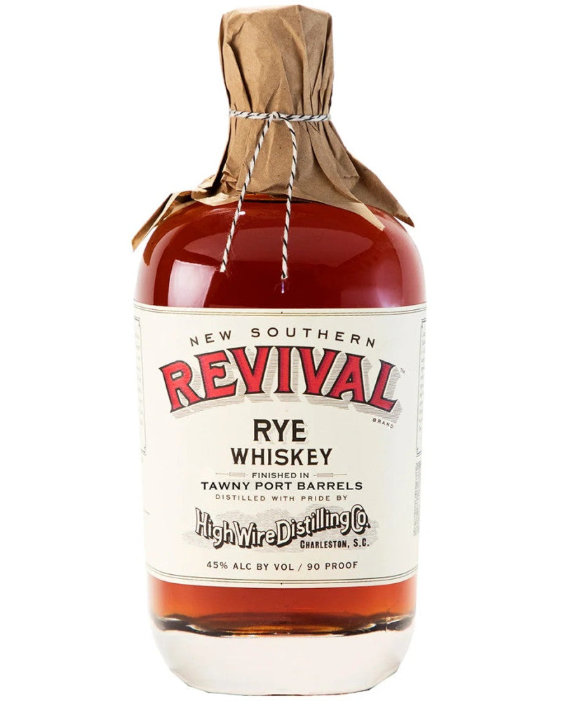 High Wire Distilling New Southern Revival Finished In Tawny Port Barrels Rye Whiskey 750ml