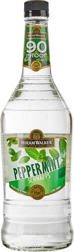 Hiram Walker Peppermint Schnapps 1Lt