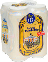Hofbrau Munchen Oktoberfest Bier 16.9-Oz Can 4-Pack