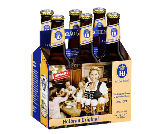 Hofbrau Munchen Original Bier 11.2-Oz Bottle 6-Pack