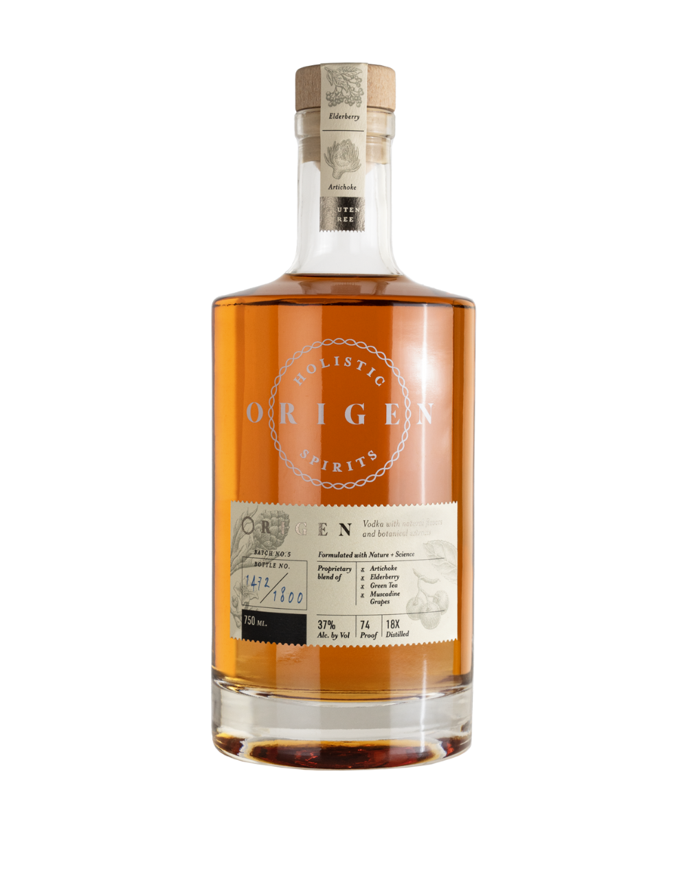 Holistic Spirits Co. Origen Vodka 750ml