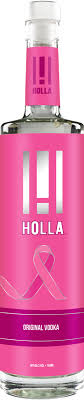 Holla Spirits Breast Cancer Charity Edition Original Vodka 750ml