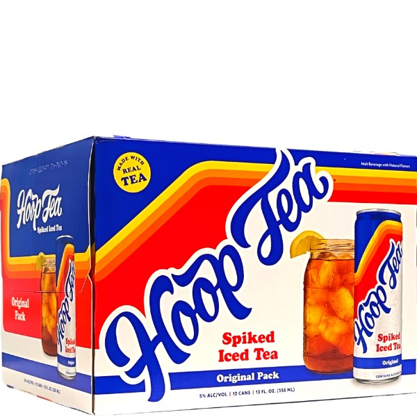 Hoop Tea Original Spiked Iced Tea 12-Oz Can 12-Pack