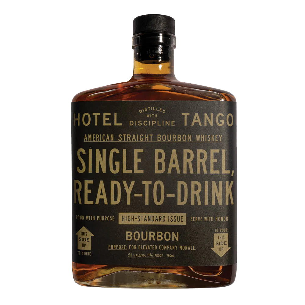 Hotel Tango 2 Year Old Single Barrel Ready-To-Drink American Straight Bourbon Whiskey 750ml