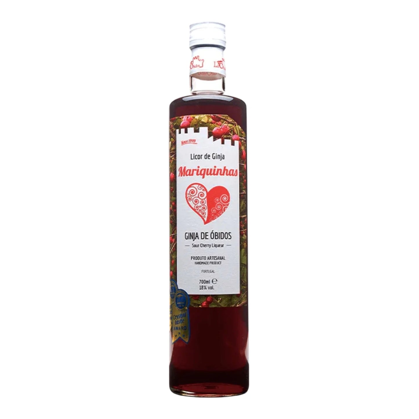 Licor De Ginja De Obidos Mariquinhas Sour Cherry Liqueur 700ml