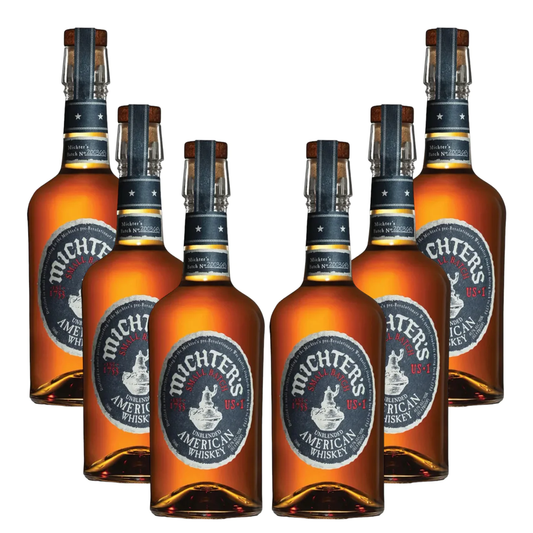 Michter's US-1 Small Batch Unblended American Whiskey 750ml Bundle 6-Pack