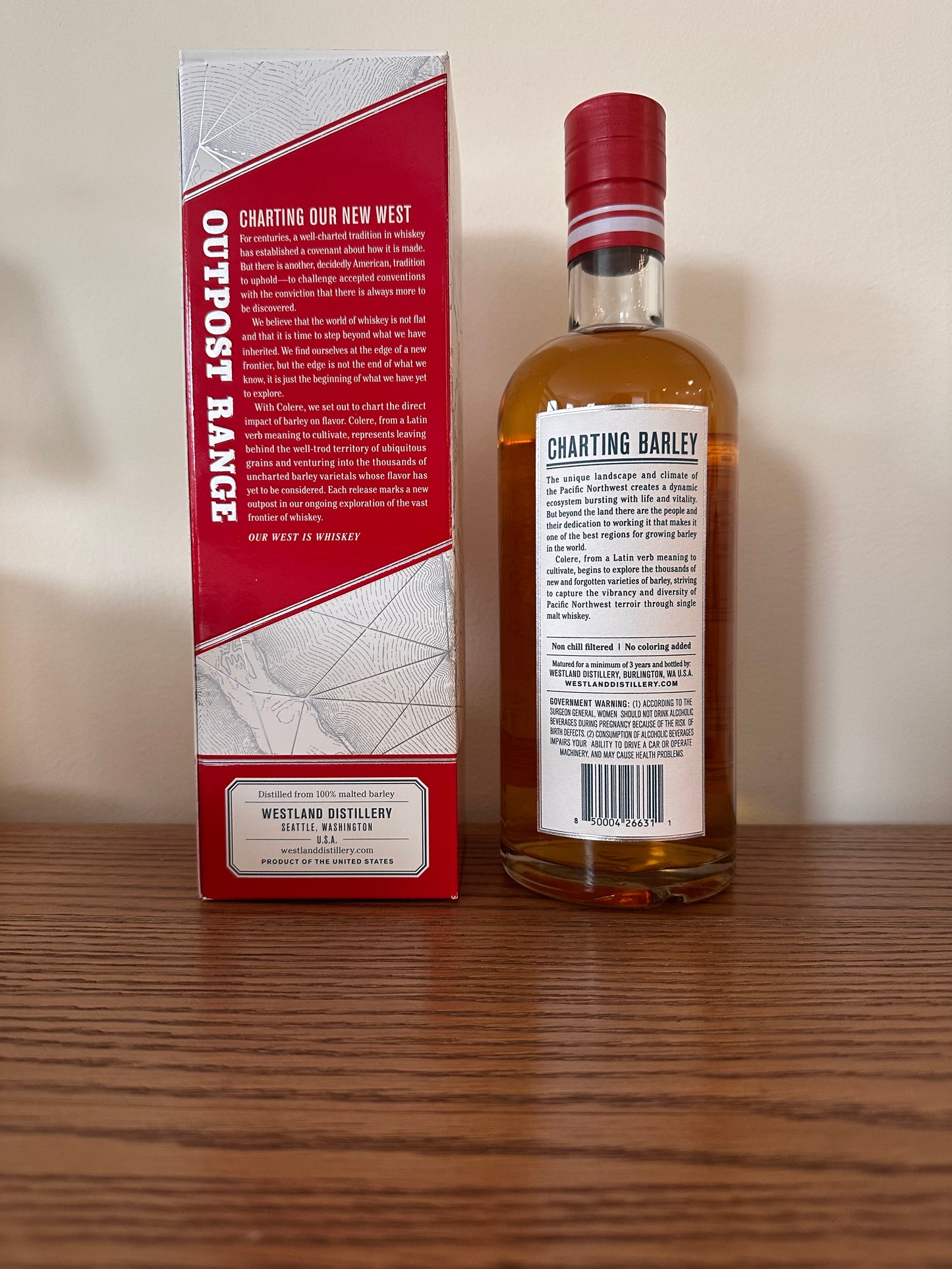 2023 Westland Colere 3rd Edition Outpost Range Whiskey 750ml