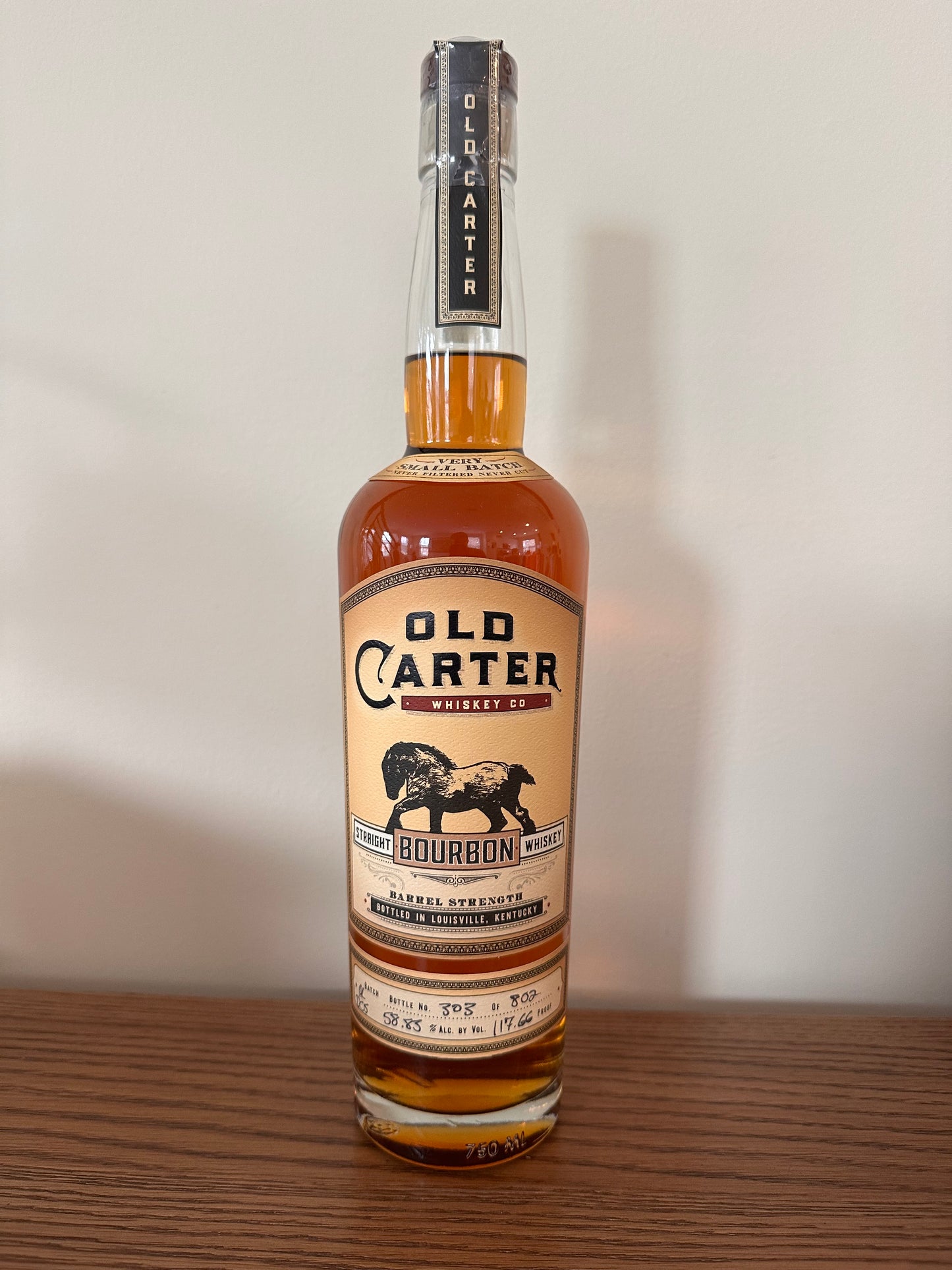 2026 Old Carter PLDC-5 Straight Bourbon Whiskey 750ml