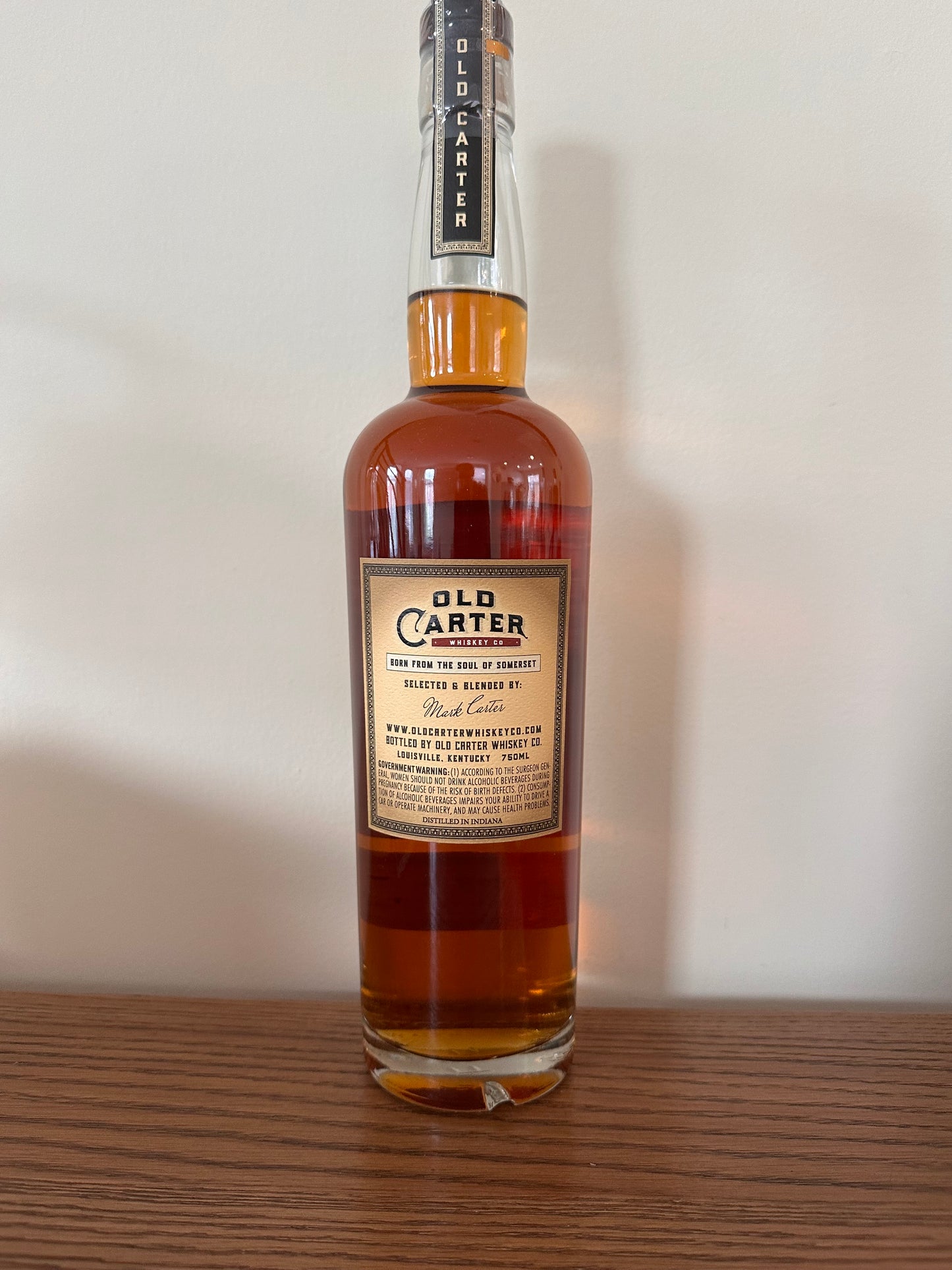 2026 Old Carter PLDC-5 Straight Bourbon Whiskey 750ml