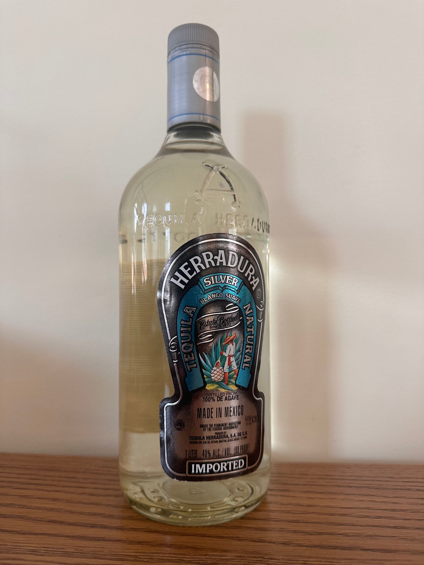 2006 Herradura Silver Blanco Suave 1.0 Liter