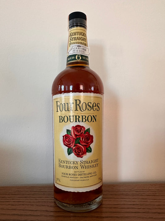 1977 Four Roses 6-year Yellow Label Bourbon 86 Proof