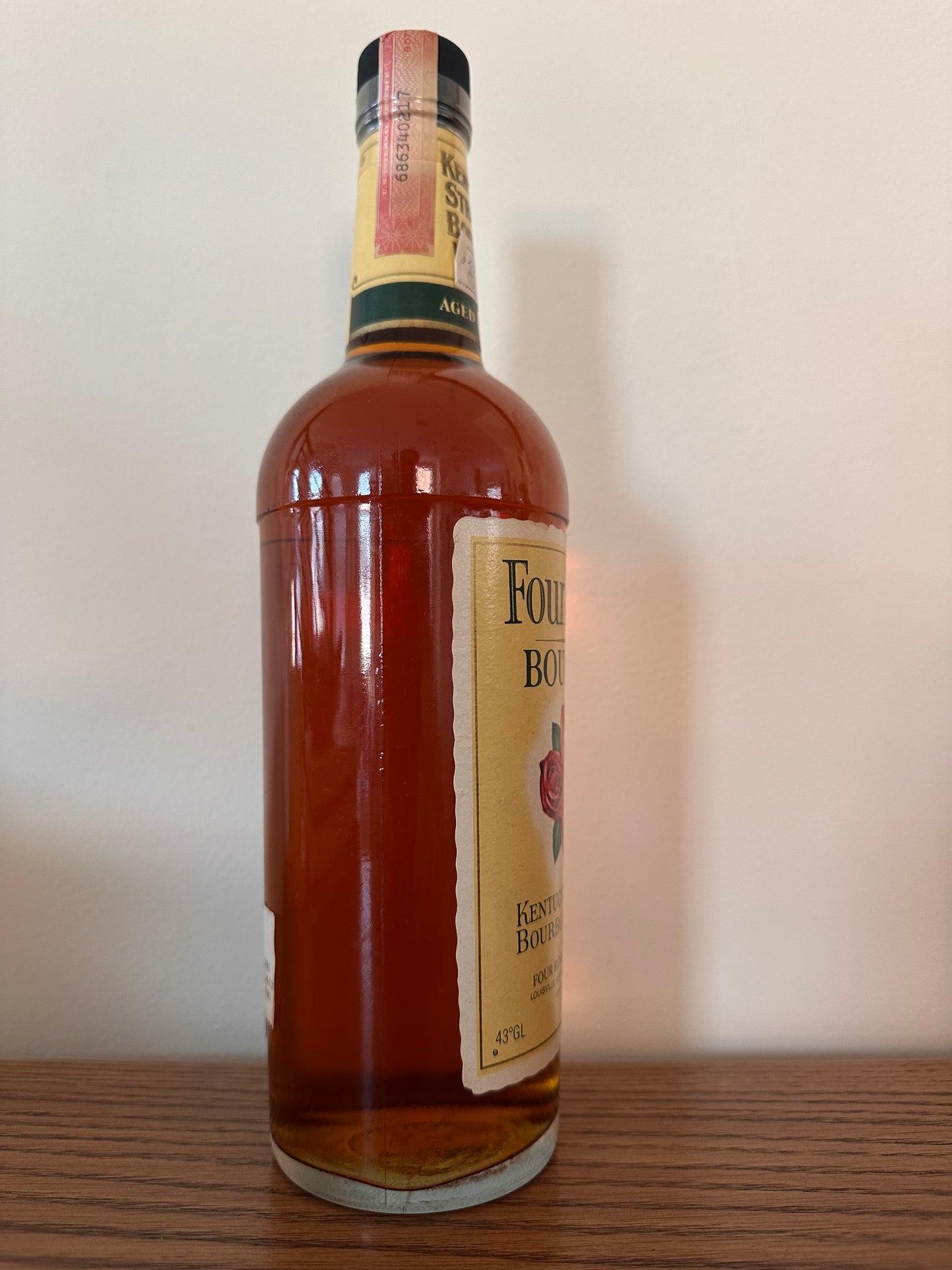 1977 Four Roses 6-year Yellow Label Bourbon 86 Proof