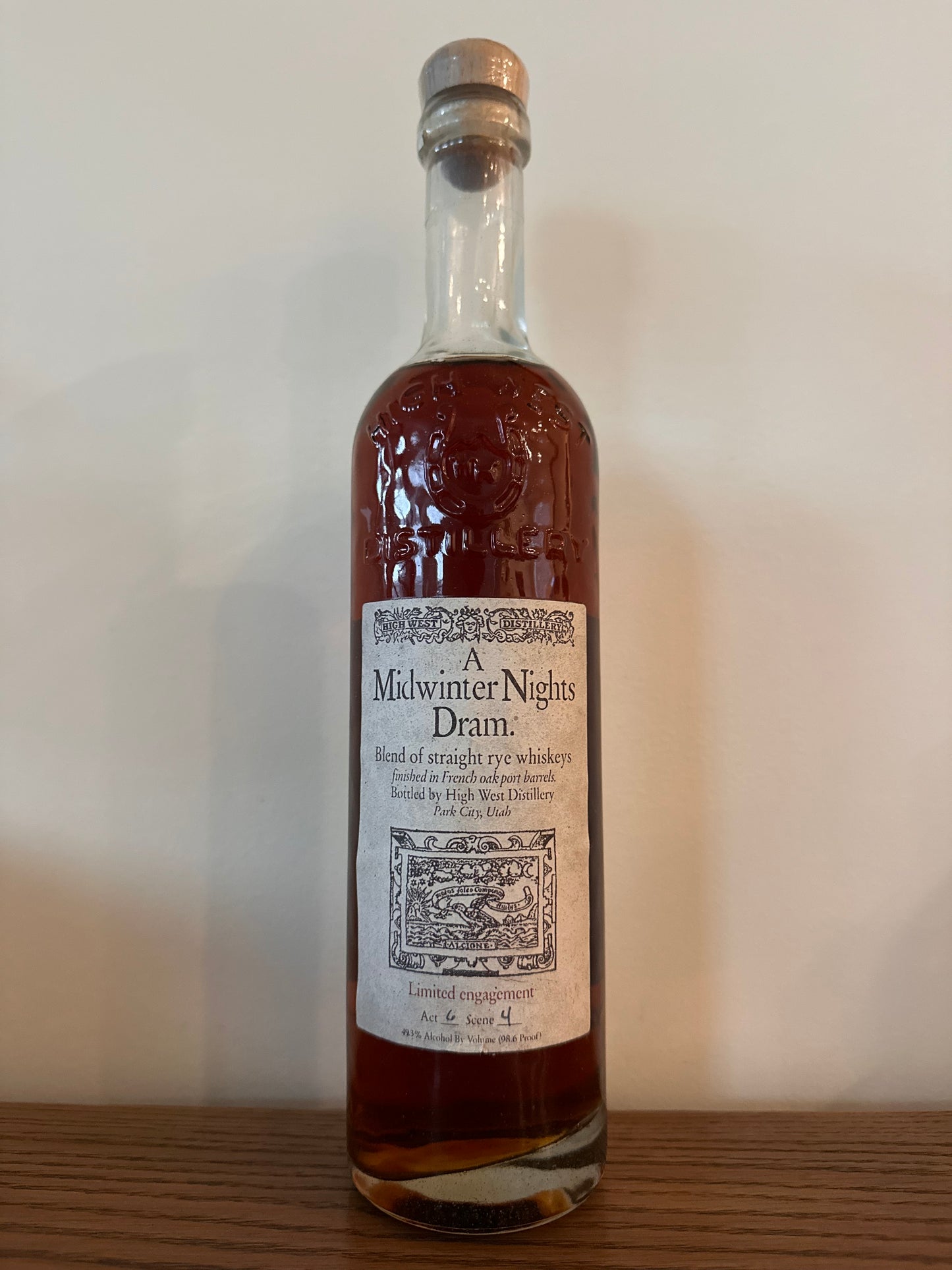 2018 High West Midwinter Nights Dram Act 6 750ml