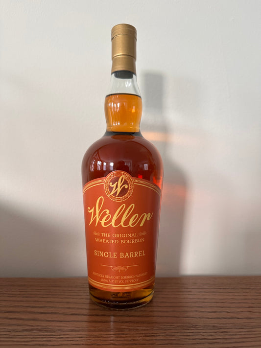 W. L. Weller Single Barrel Straight Wheated Bourbon Whiskey 750ml