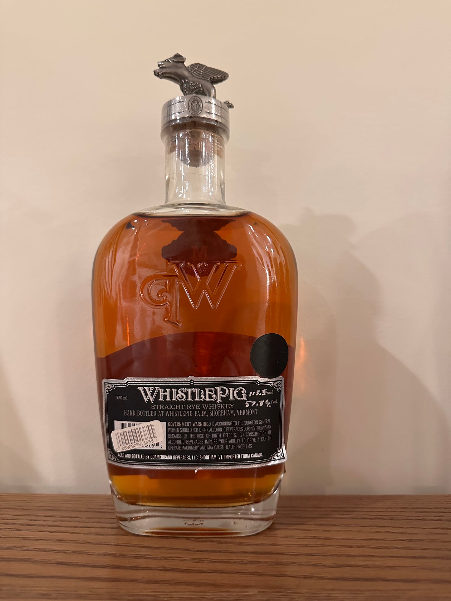 WhistlePig 13 Year Old The Boss Hog II Edition The Spirit of Mortimer Straight Rye Whiskey 750ml