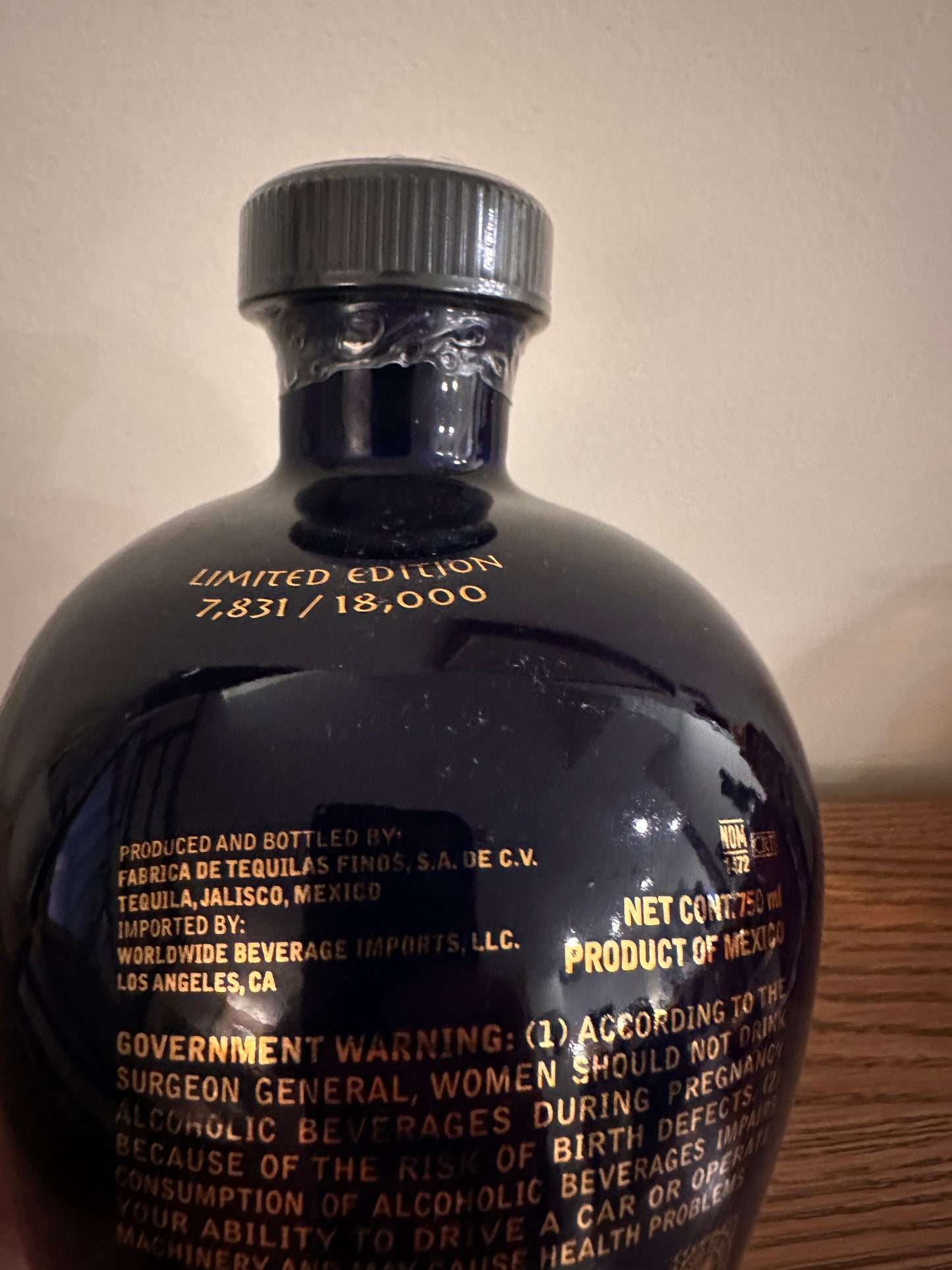 2012 KAH Los Ultimos Dias Blanco Tequila 750mL