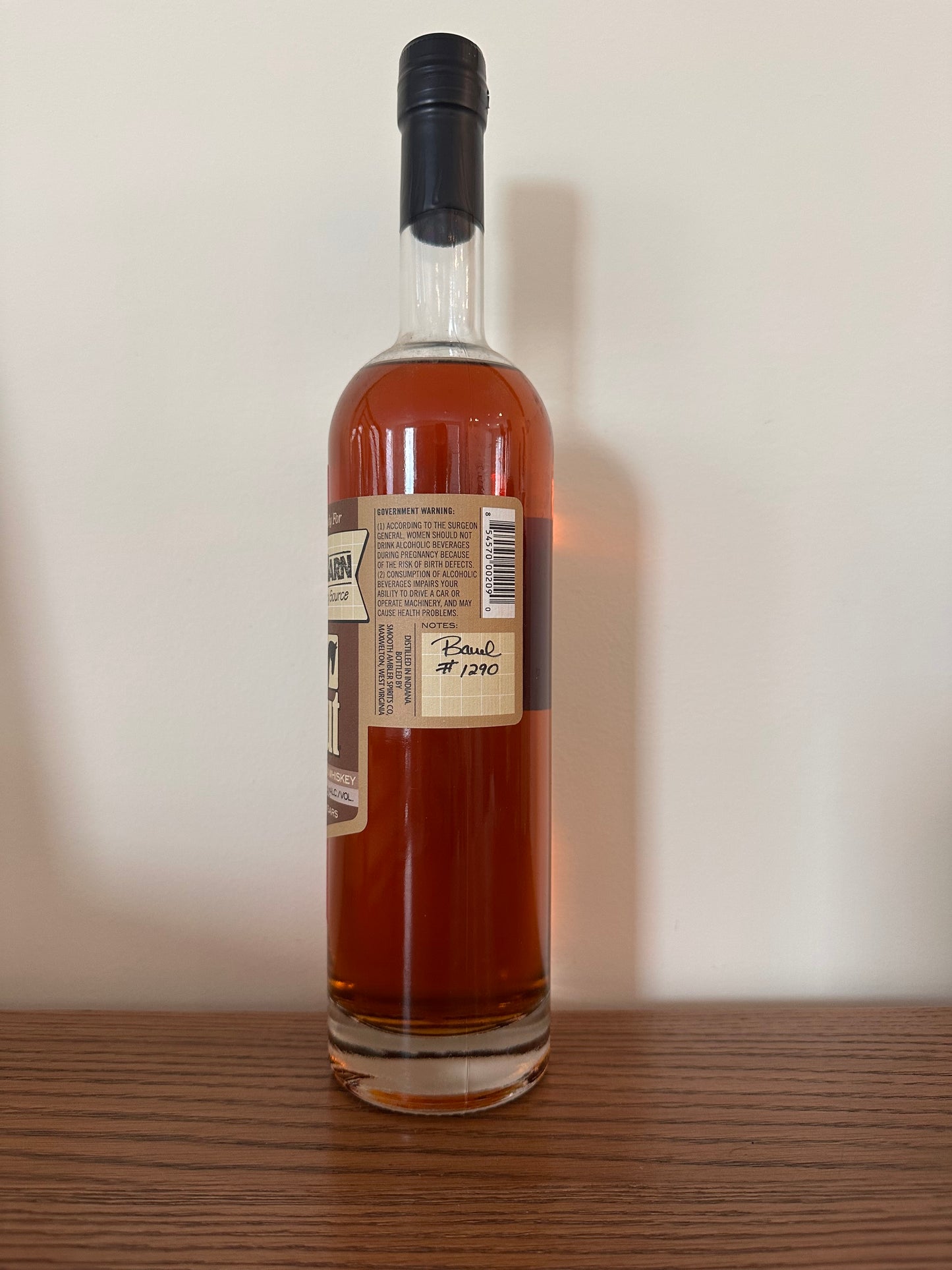 Smooth Ambler LiquorBarn - 10 year Old Scout Single Barrel Bourbon Whiskey 750ml 50.2% ABV
