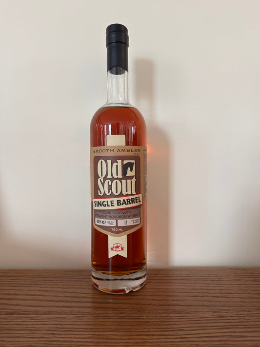 2016 Smooth Ambler - 11 year Old Scout Single Barrel Bourbon Whiskey 750ml 54.8% ABV