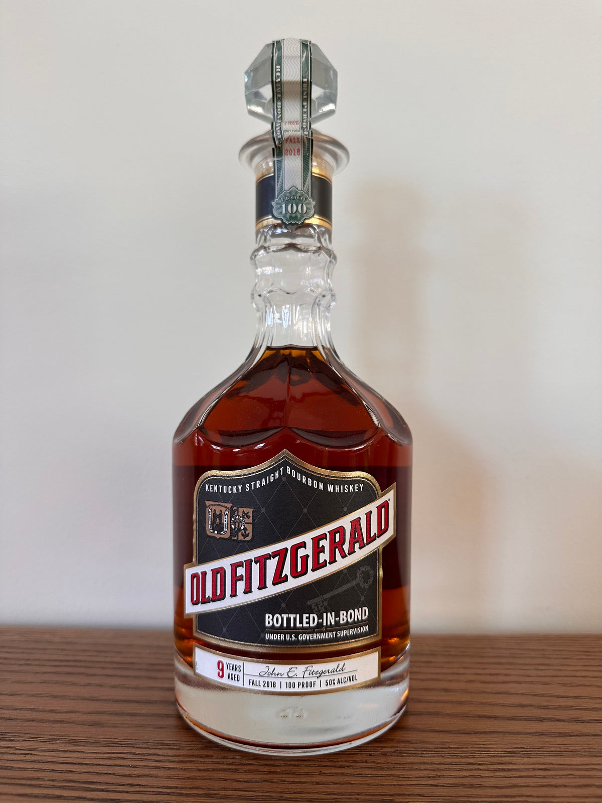 2018 Old Fitzgerald Bottled in Bond 9 Year 750ml