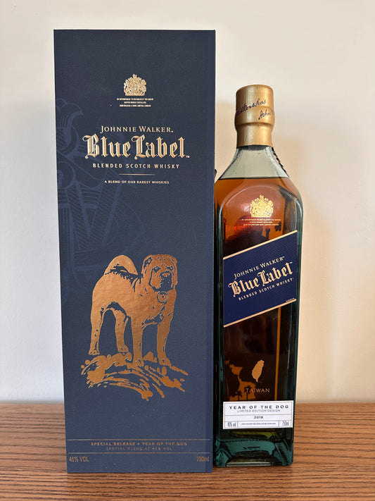 2018 Johnnie Walker Blue Label Year Of The Dog Limited Edition Blended Scotch Whisky 750ml
