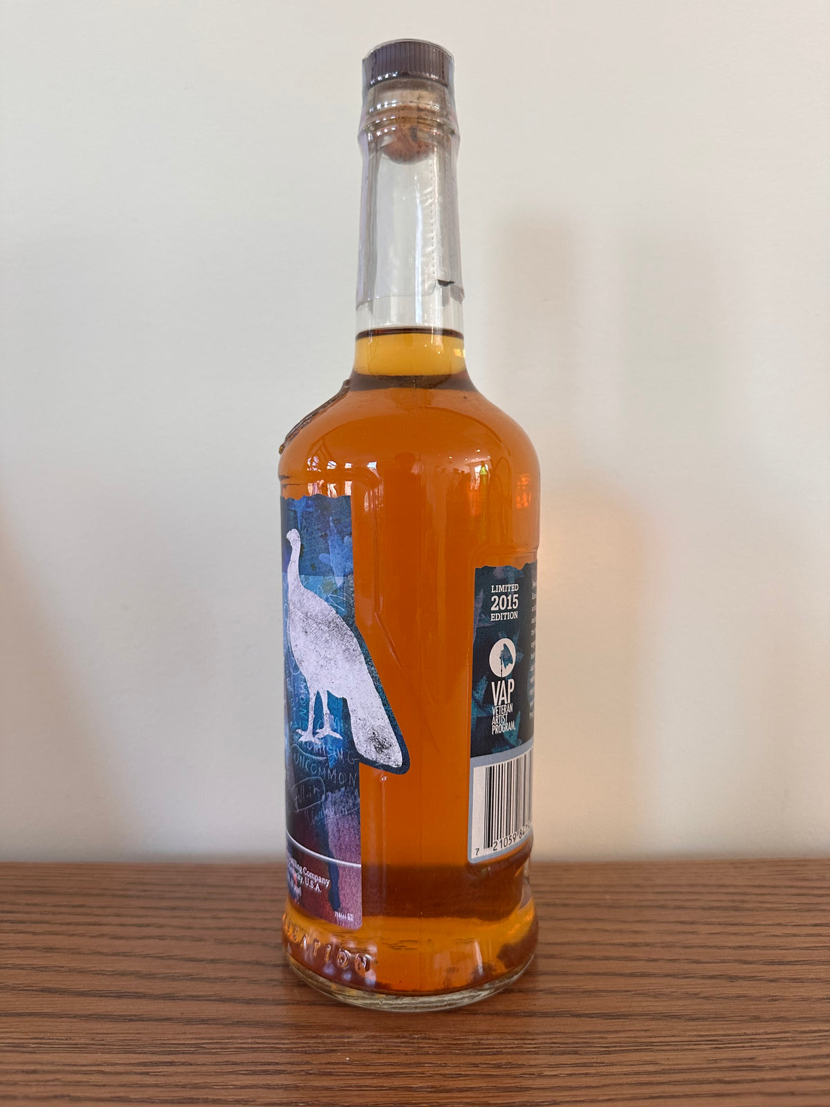 2015 Wild Turkey 81 Veteran Artist Program Edition Kentucky Straight Bourbon Whiskey 750ml