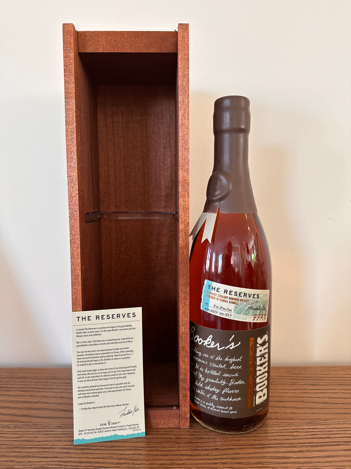 2025 Booker's The Reserves Kentucky Straight Bourbon Whiskey 750ml