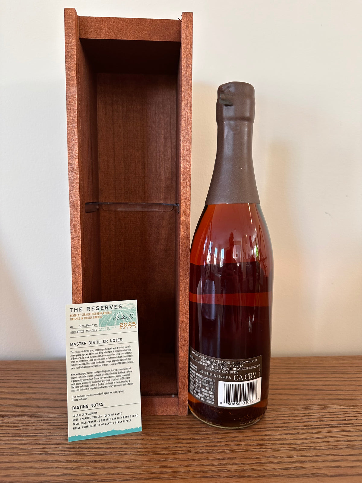 2025 Booker's The Reserves Kentucky Straight Bourbon Whiskey 750ml
