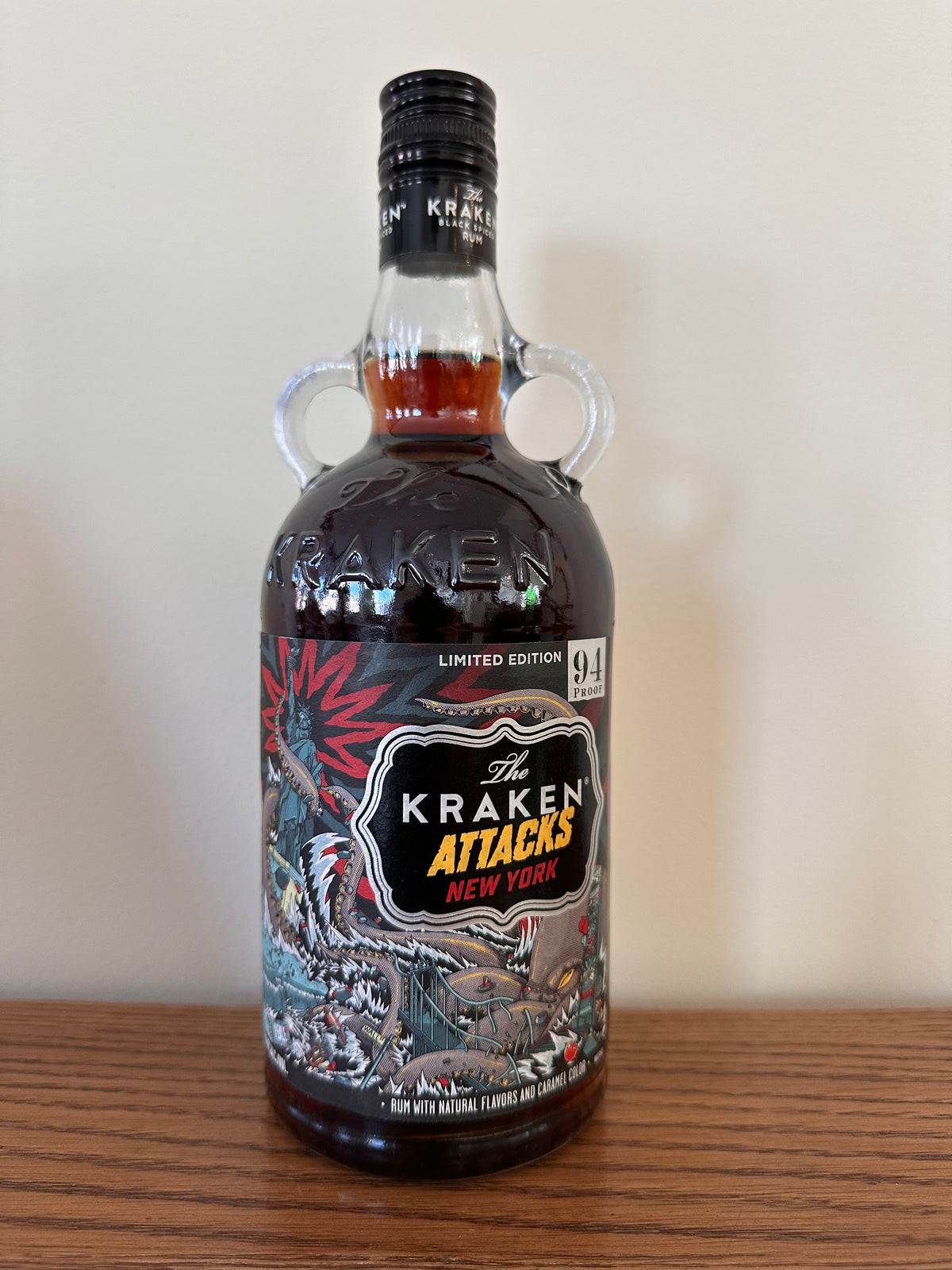 2021 Kraken Attacks New York Limited Edition 94 Proof 750ml