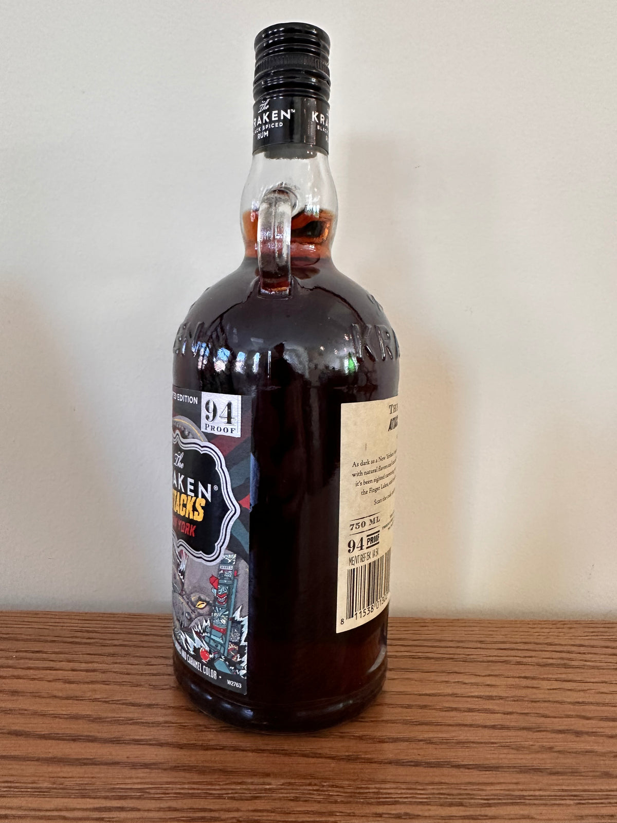 2021 Kraken Attacks New York Limited Edition 94 Proof 750ml