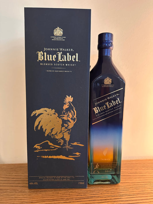 2017 Johnnie Walker Blue Label Limited Edition Year of the Rooster Blended Scotch Whisky 750ml