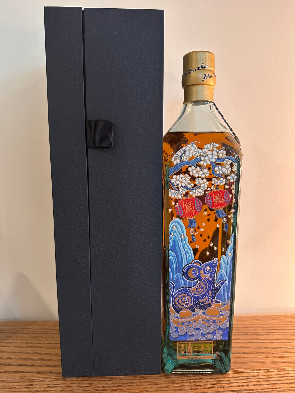 Johnnie Walker Blue Label Limited Edition Year of the Rat Blended Scotch Whisky 1.0 Liter