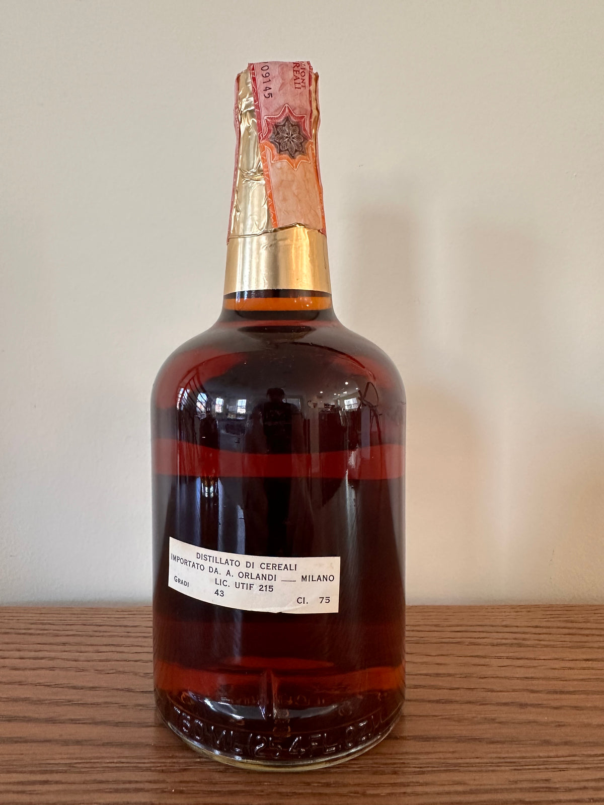 1978 Evan Williams 10 Year Gold Foil 750ml